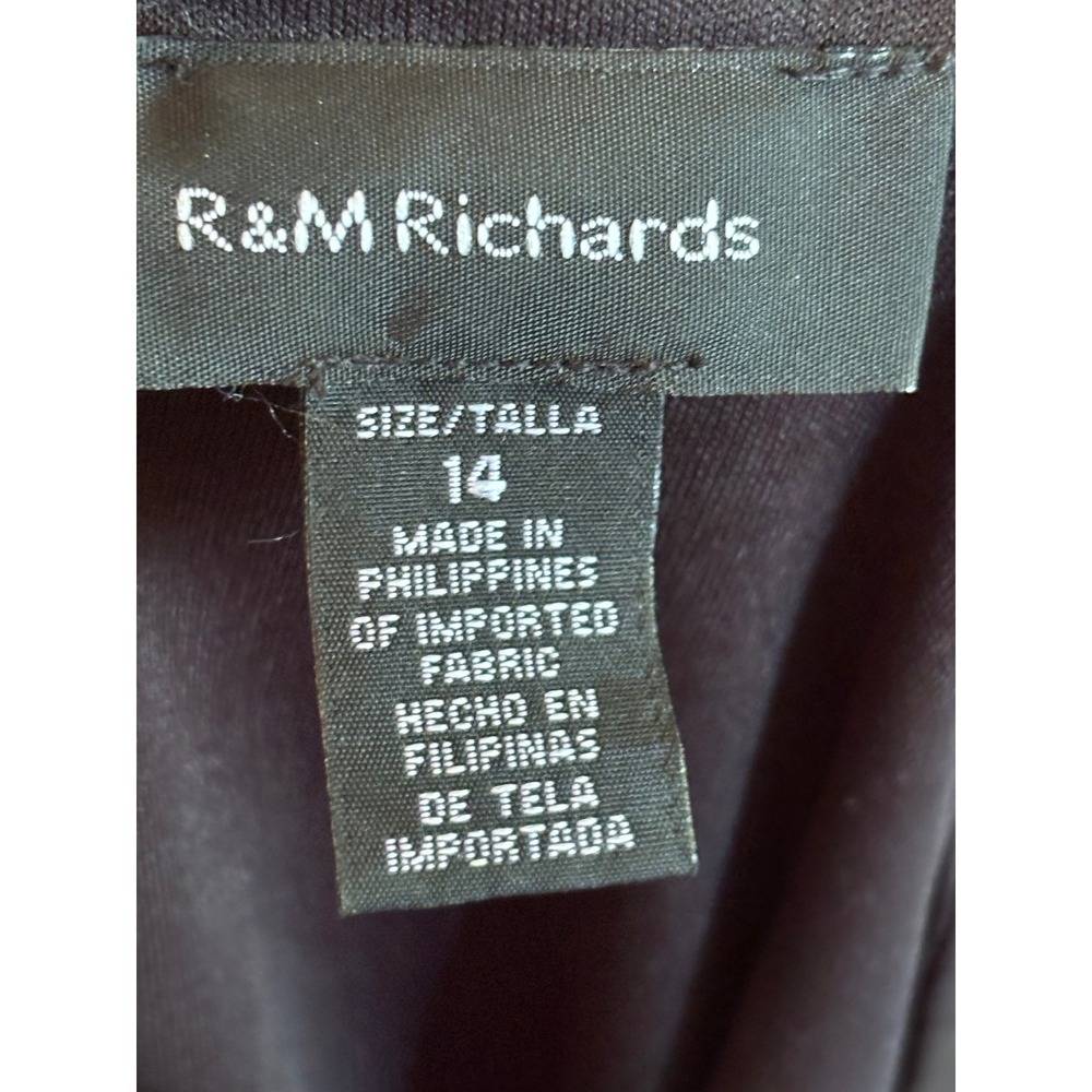 Vintage R&M Richards 10-12 Fit Hi‎ Low Flare Dress Party festival cruise dress - Picture 2 of 15
